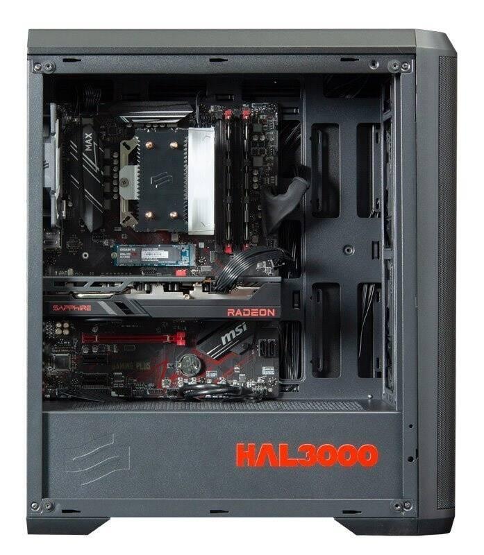 Stolní počítač HAL3000 MČR Finale 3 Pro 6600 XT černý