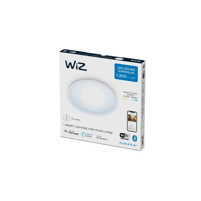 Stropní svítidlo WiZ SuperSlim Tunable White 14W bílé