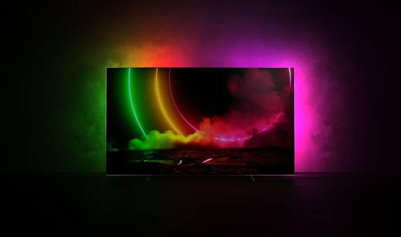 Televize Philips 77OLED806 šedá