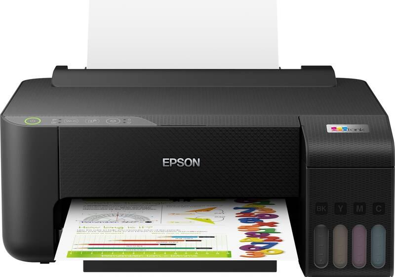 Tiskárna inkoustová Epson EcoTank L1250 černá, Tiskárna, inkoustová, Epson, EcoTank, L1250, černá