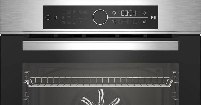 Trouba Beko BBIM12400XPS černá nerez