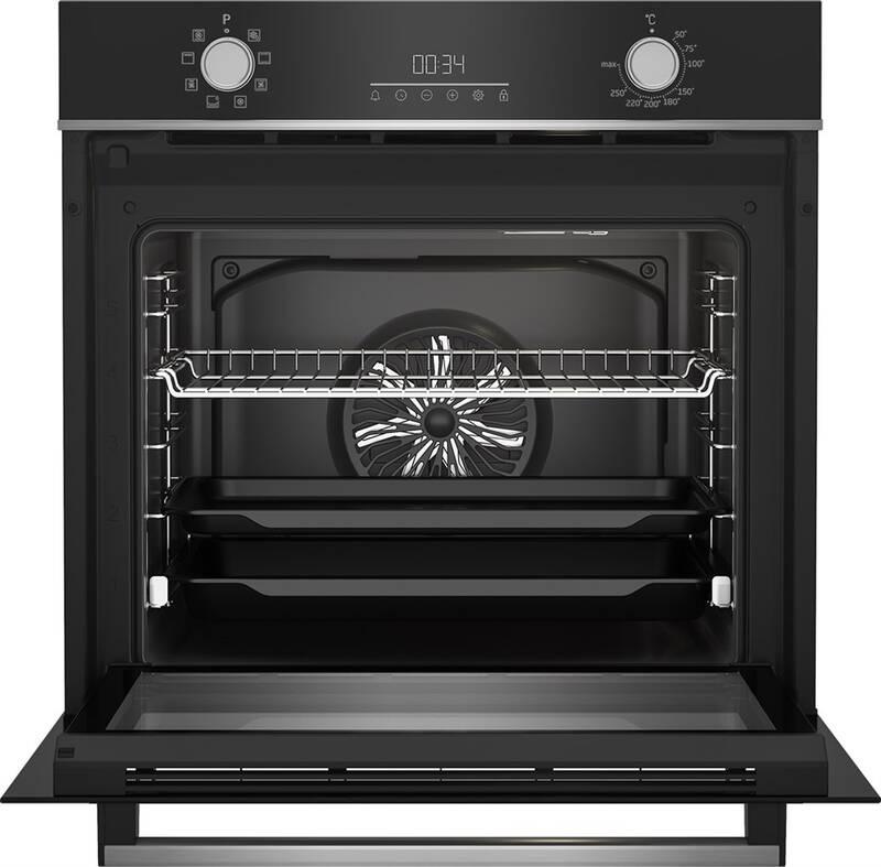 Trouba Beko BBIM13300XD černá nerez