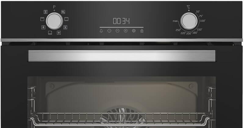 Trouba Beko BBIM13300XM černá nerez