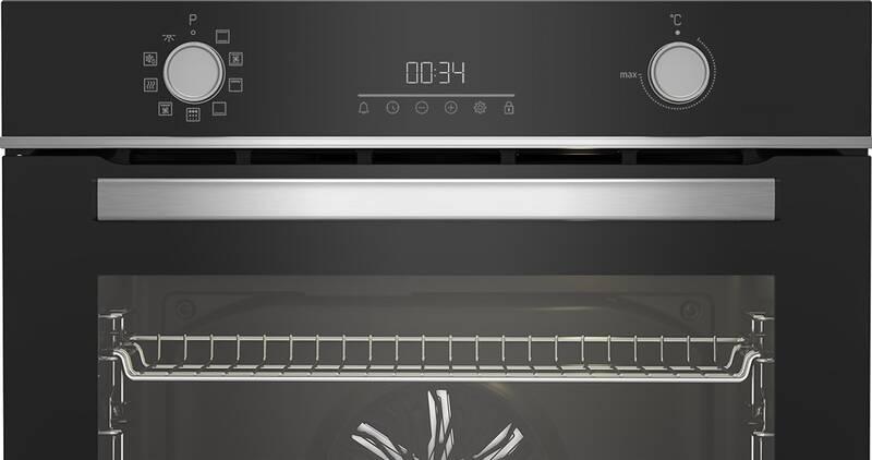 Trouba Beko BBIM13300XPSE černá nerez