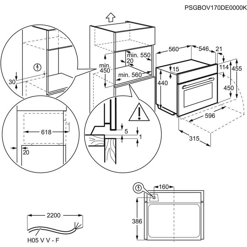 Trouba Electrolux 600 FLEX EVM8E8WV bílá