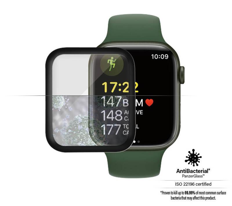 Tvrzené sklo PanzerGlass na Apple Watch 7 41mm průhledné