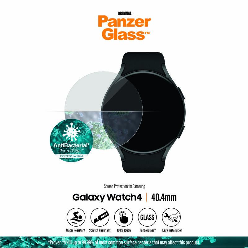 Tvrzené sklo PanzerGlass na Samsung Galaxy Watch 4
