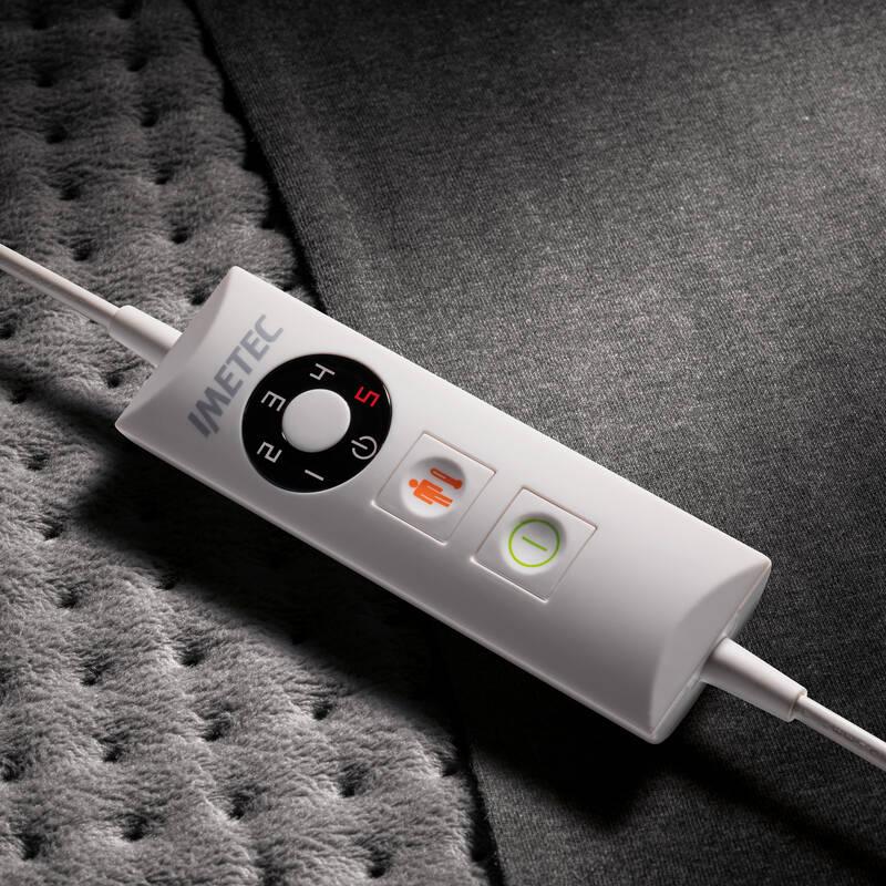 Vyhřívací dečka Imetec 16783 XL šedá