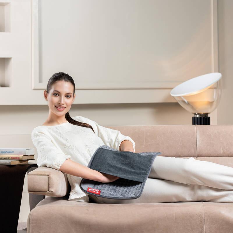 Vyhřívací dečka Imetec 16783 XL šedá