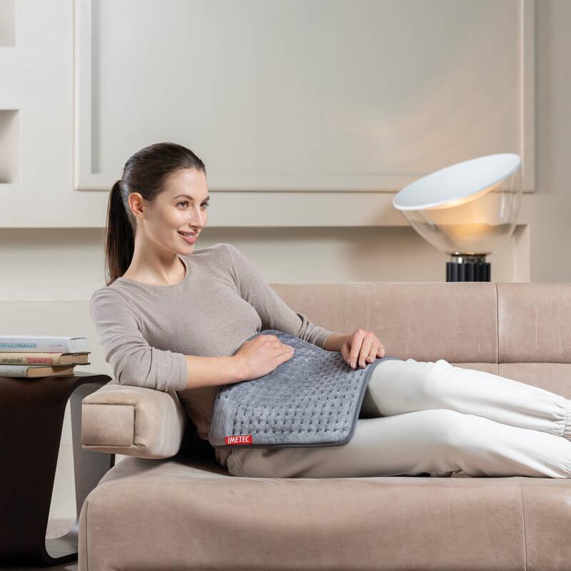 Vyhřívací dečka Imetec 16785 XL šedá