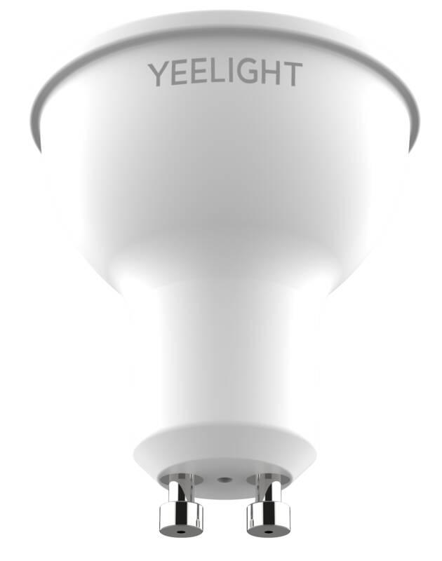 Chytrá žárovka Yeelight Smart Bulb W1, GU10, 4,8W, teplá bílá, stmívatelná, 4ks
