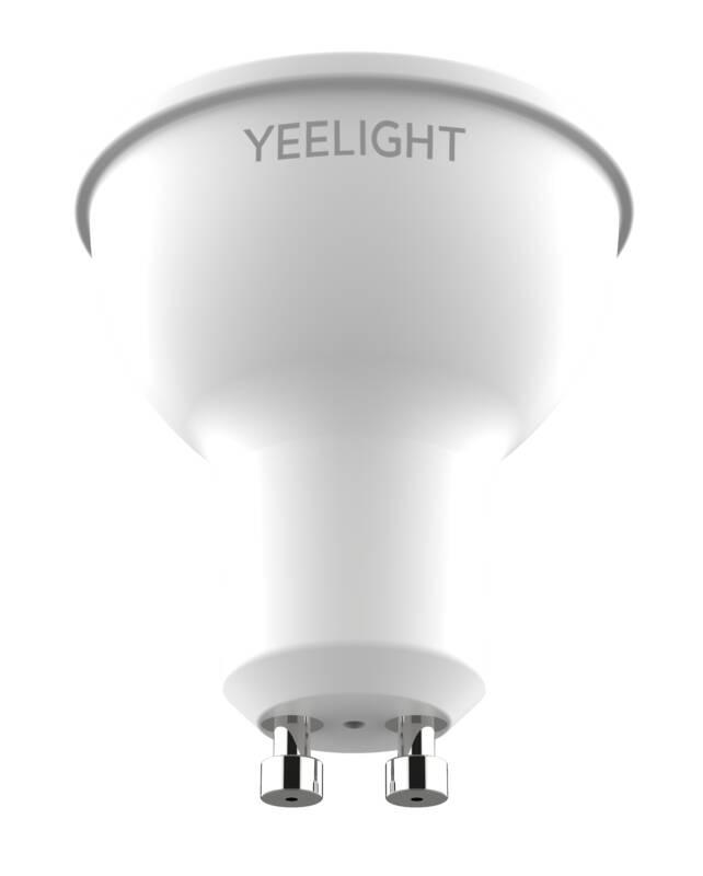 Chytrá žárovka Yeelight Smart Bulb W1, GU10, 5W, barevná, 4ks