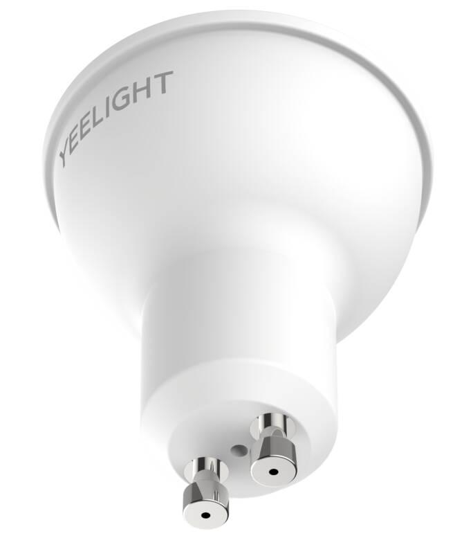 Chytrá žárovka Yeelight Smart Bulb W1, GU10, 5W, barevná, 4ks