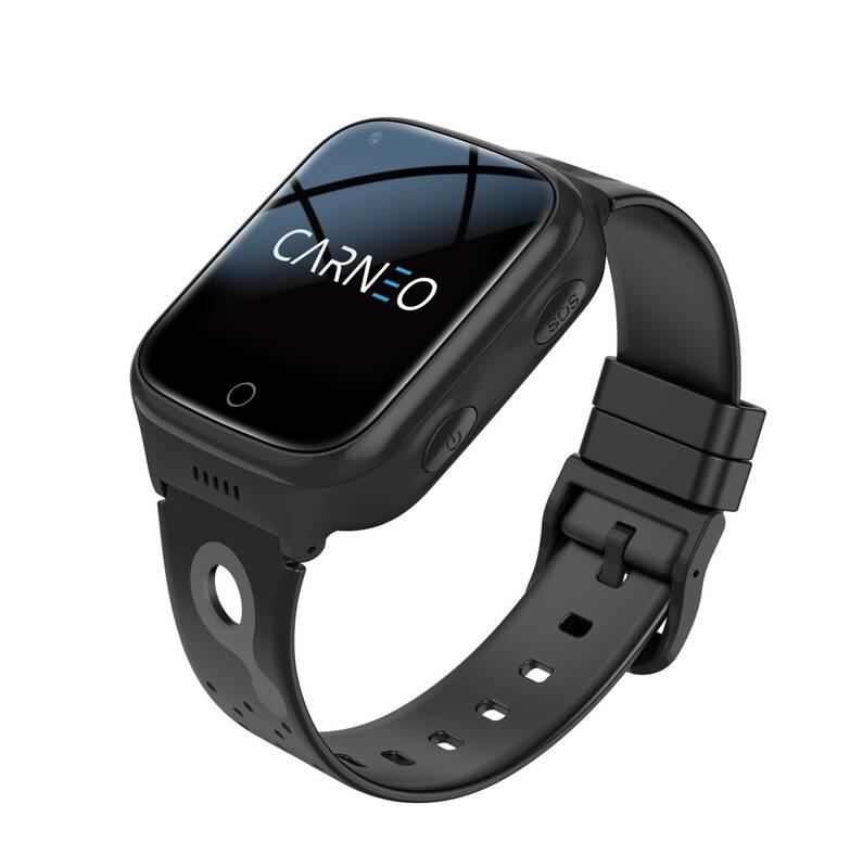 Chytré hodinky Carneo GuardKid 4G dětské černé, Chytré, hodinky, Carneo, GuardKid, 4G, dětské, černé