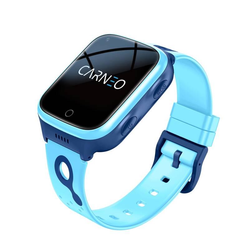 Chytré hodinky Carneo GuardKid 4G dětské modré, Chytré, hodinky, Carneo, GuardKid, 4G, dětské, modré