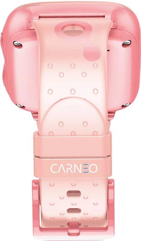 Chytré hodinky Carneo GuardKid 4G dětské růžové