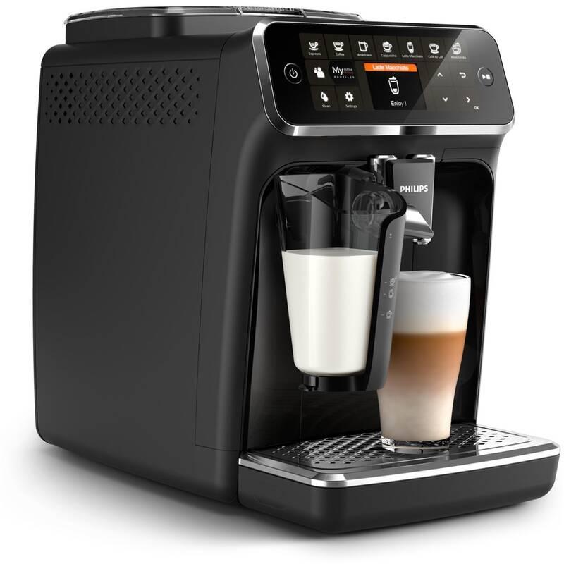 Espresso Philips Series 4300 LatteGo EP4341 50 černé, Espresso, Philips, Series, 4300, LatteGo, EP4341, 50, černé