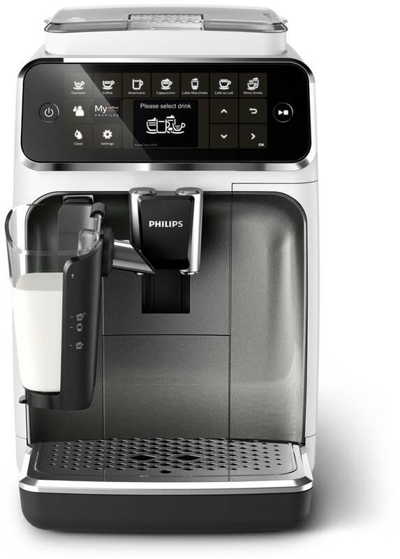Espresso Philips Series 4300 LatteGo EP4343 70 bílé, Espresso, Philips, Series, 4300, LatteGo, EP4343, 70, bílé