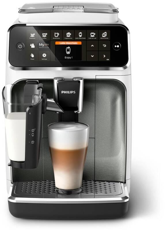 Espresso Philips Series 4300 LatteGo EP4343 70 bílé
