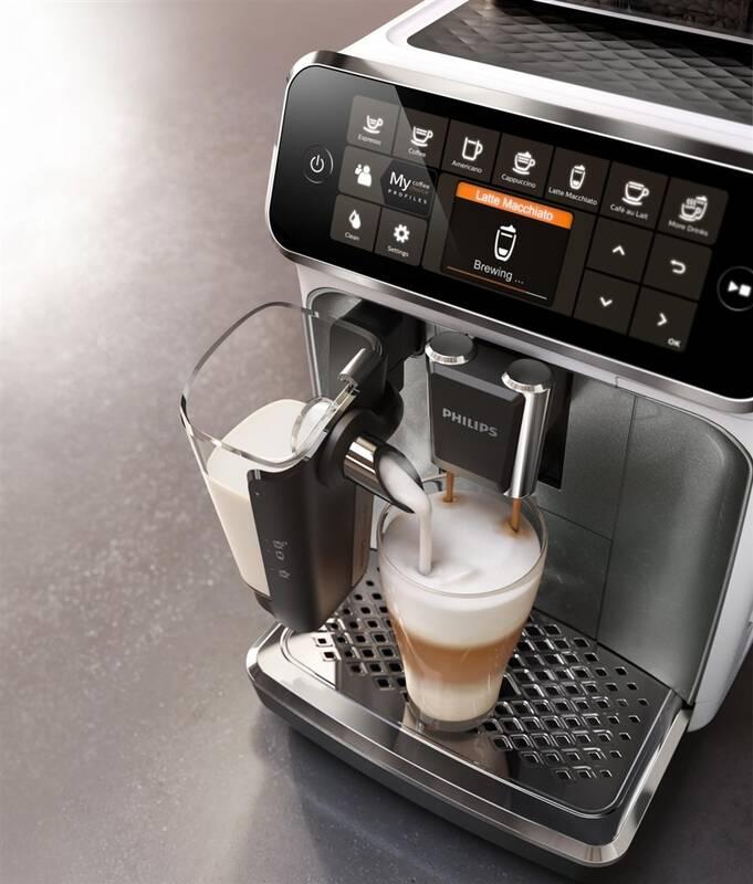 Espresso Philips Series 4300 LatteGo EP4343 70 bílé, Espresso, Philips, Series, 4300, LatteGo, EP4343, 70, bílé