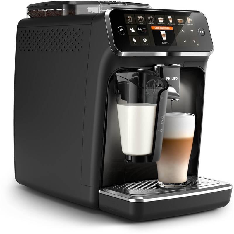 Espresso Philips Series 5400 LatteGo EP5441 50 černé, Espresso, Philips, Series, 5400, LatteGo, EP5441, 50, černé