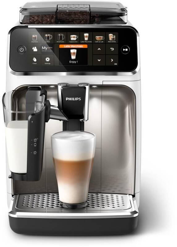 Espresso Philips Series 5400 LatteGo EP5443 90 bílé
