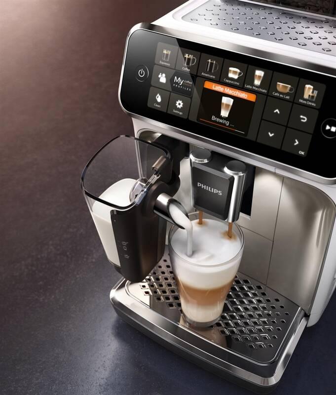 Espresso Philips Series 5400 LatteGo EP5443 90 bílé