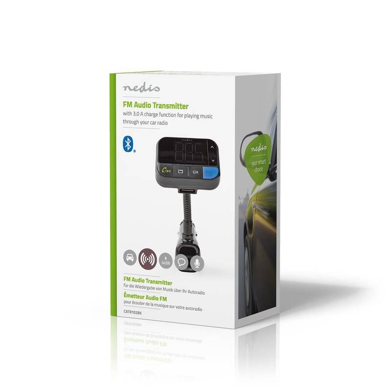 FM Transmitter Nedis CATR102 černý