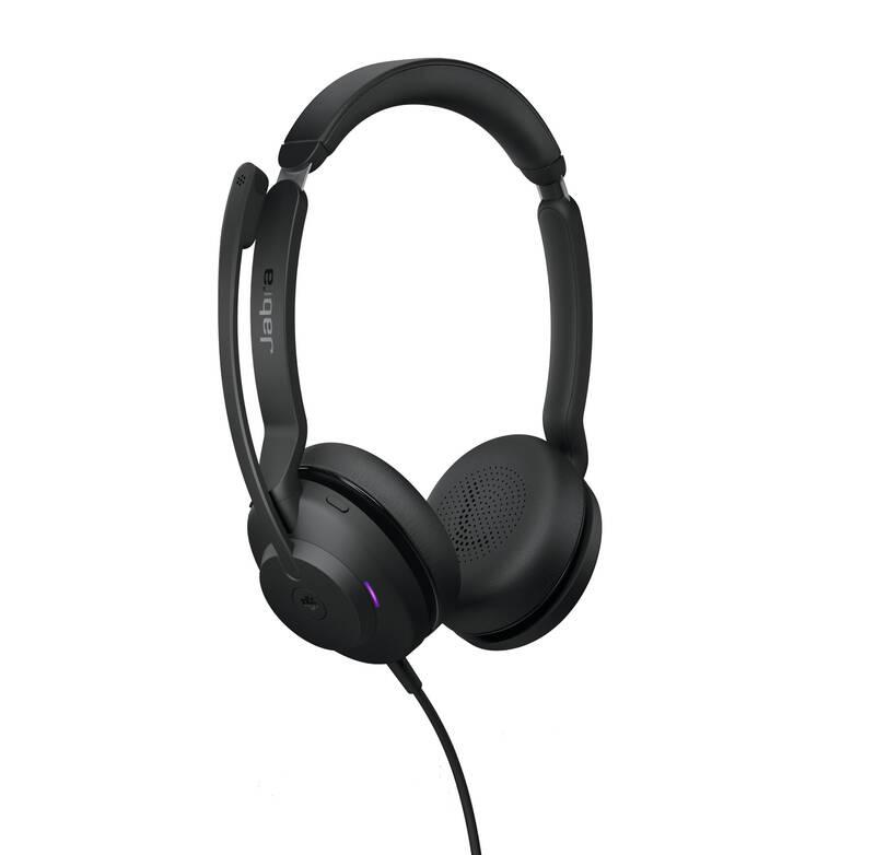 Headset Jabra Evolve2 30, USB-A, MS Stereo černý