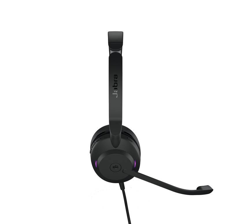 Headset Jabra Evolve2 30, USB-A, MS Stereo černý