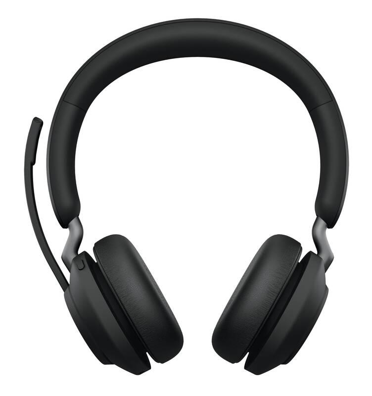 Headset Jabra Evolve2 65, USB-A, MS teams, Stereo černý