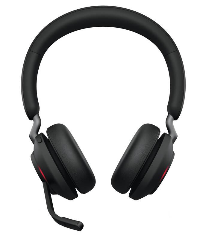 Headset Jabra Evolve2 65, USB-A, MS teams, Stereo, DeskStand černý