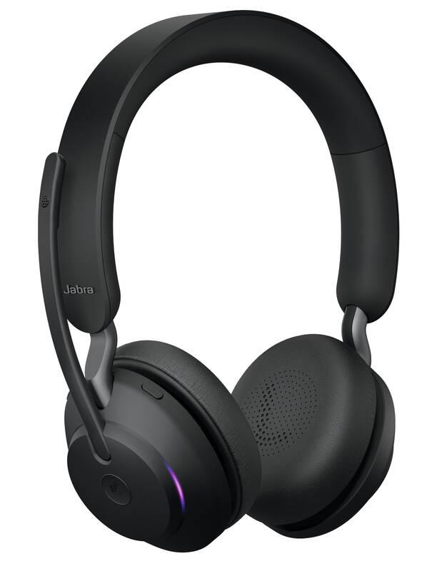 Headset Jabra Evolve2 65, USB-A, UC Stereo Deskstand černý