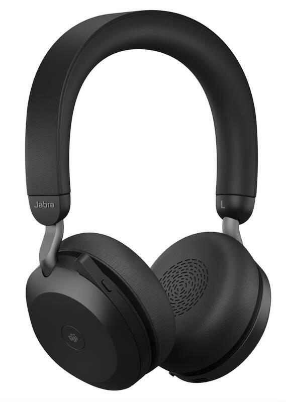 Headset Jabra Evolve2 75, USB-A, MS Stereo černý