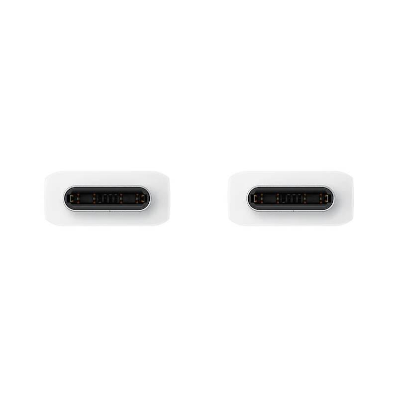 Kabel Samsung USB-C USB-C, 3A, 1,8m bílý
