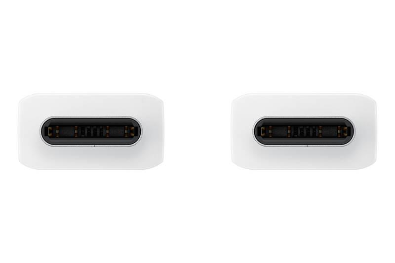 Kabel Samsung USB-C USB-C, 5A, 1,8m bílý, Kabel, Samsung, USB-C, USB-C, 5A, 1,8m, bílý