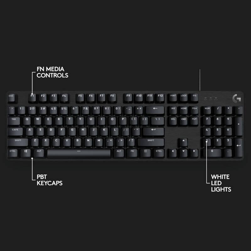 Klávesnice Logitech Gaming G413 SE, US černá