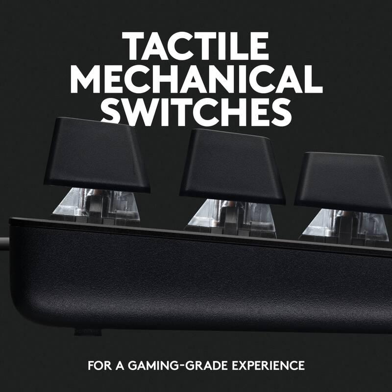 Klávesnice Logitech Gaming G413 SE, US černá