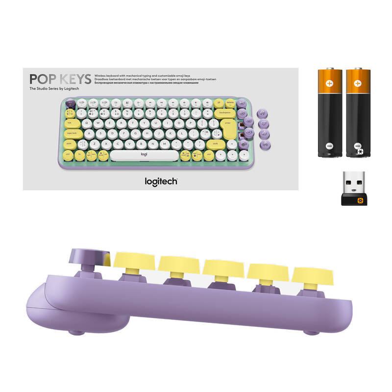 Klávesnice Logitech POP Keys US - daydream