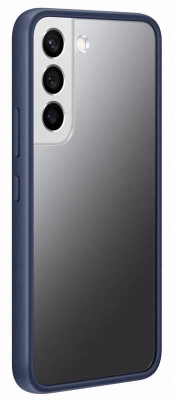 Kryt na mobil Samsung Frame na Galaxy S22 modrý
