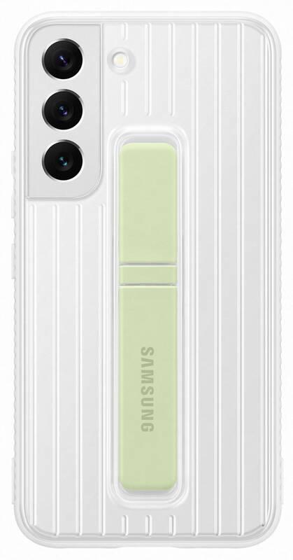 Kryt na mobil Samsung Standing Cover na Galaxy S22 bílý