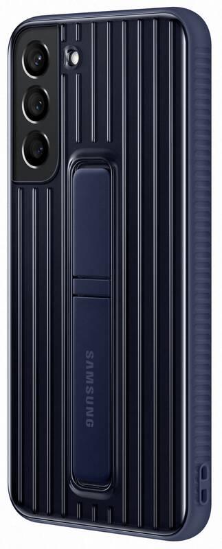Kryt na mobil Samsung Standing Cover na Galaxy S22 modrý