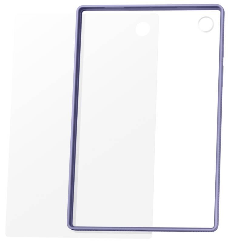 Kryt Samsung Galaxy Tab A8 fialový průhledný