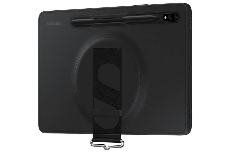 Kryt Samsung Silicone Cover s poutkem na Galaxy Tab S8 černý