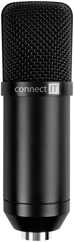 Mikrofon Connect IT ProMic USB s POP filtrem černý