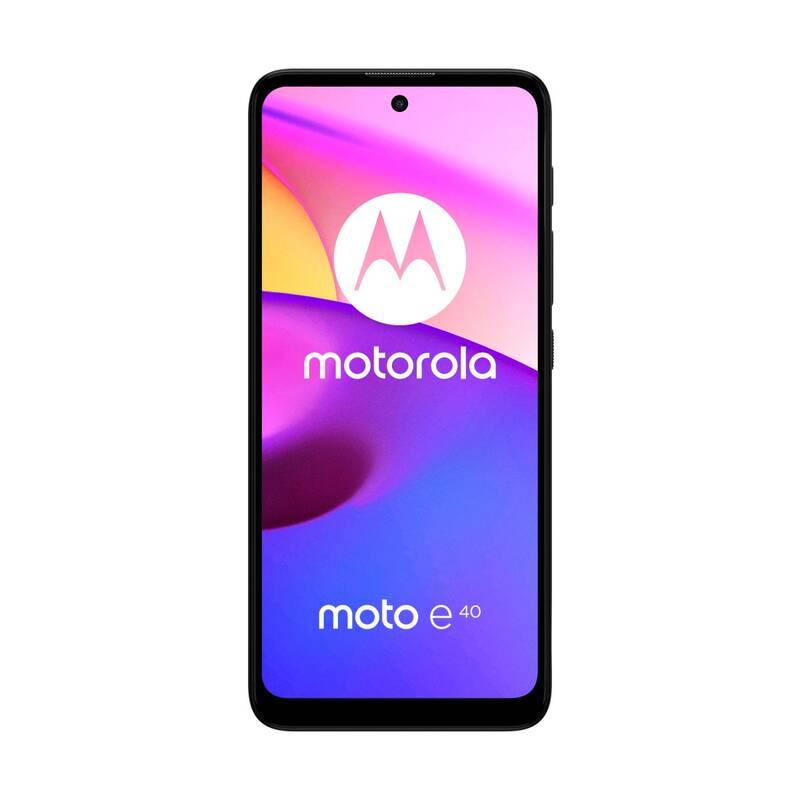 Mobilní telefon Motorola Moto E40 4 64GB - Dark Cedar