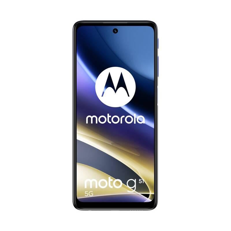 Mobilní telefon Motorola Moto G51 5G 4 64GB - Horizon Blue