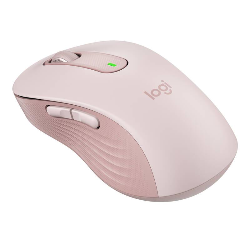 Myš Logitech Signature M650 L růžová