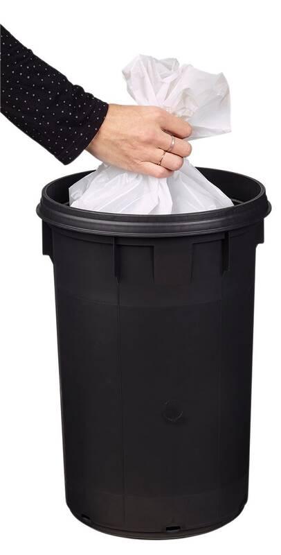 Odpadkový koš Rossignol Bomba 91021, 20 l bílý