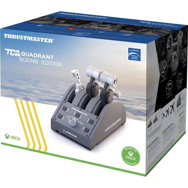 Plynový pedál Thrustmaster TCA QUADRANT BOEING Edition pro Xbox One, Series X S, PC, Plynový, pedál, Thrustmaster, TCA, QUADRANT, BOEING, Edition, pro, Xbox, One, Series, X, S, PC
